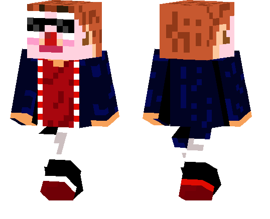 Скин Парня в Темной Рубашке