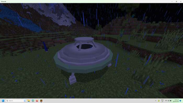 Мод: Летающая тарелка