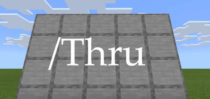 Мод: Телепортация Сквозь Блоки