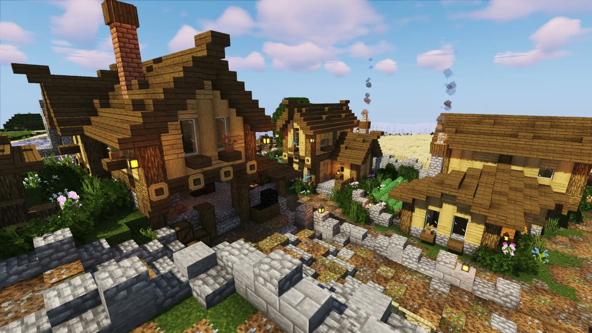 Постройка: Комфортная Деревушка