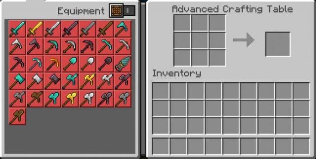 Мод: Инструменты Оружие и Прочее