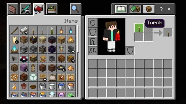 Мод: Факел в Левой Руке