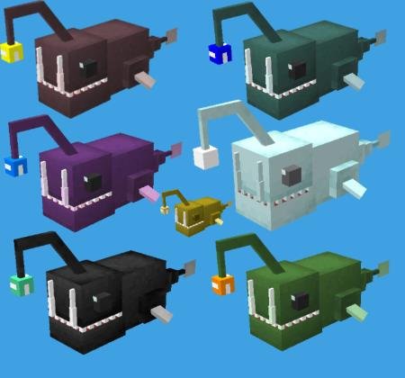 Мод: Новые Уникальные Мобы