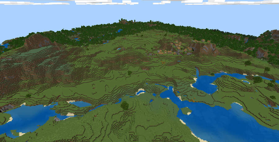 Сид Ущелье сакуры и деревня