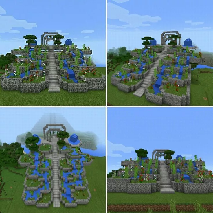 Постройка: Многоуровневый Сад