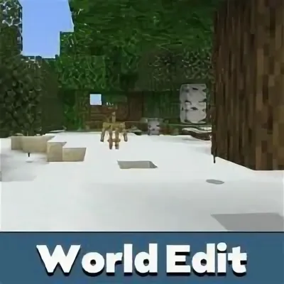 Мод WorldEdit: BE