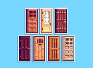 Мод: Colorful Doors