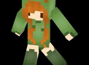 Текстуры: Девочка-Крипер