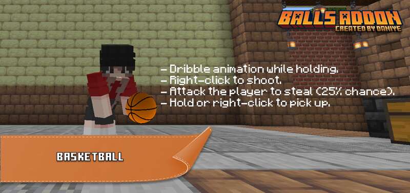 Мод: Игровые Мячи