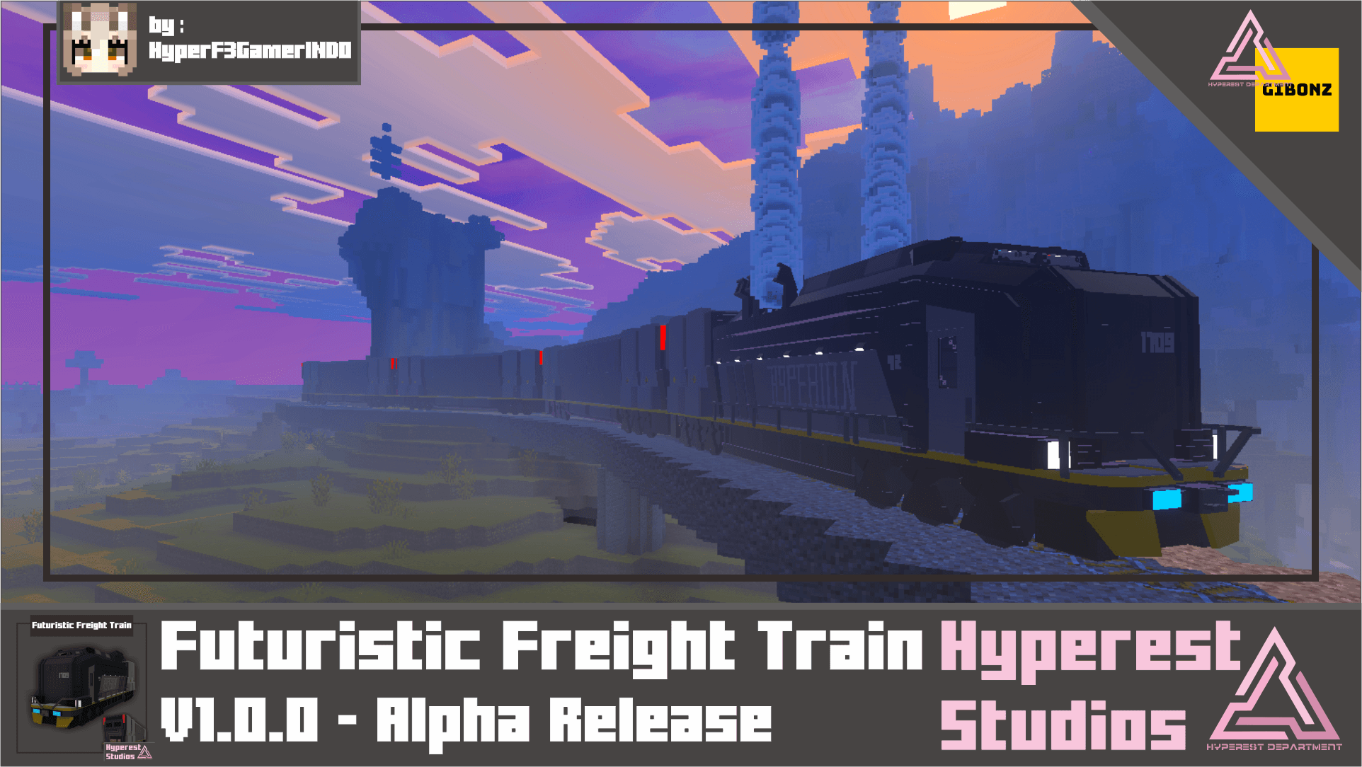 Futuristic Freight Train Addon