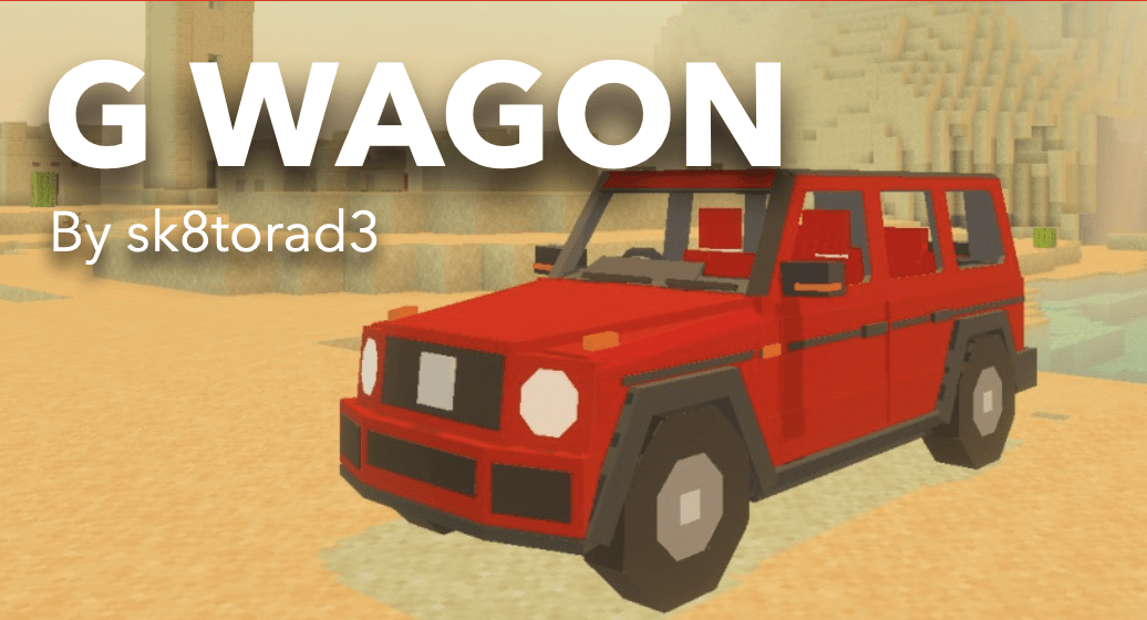 G Wagon Addon (1.21, 1.20) - Мерседес Гелендваген