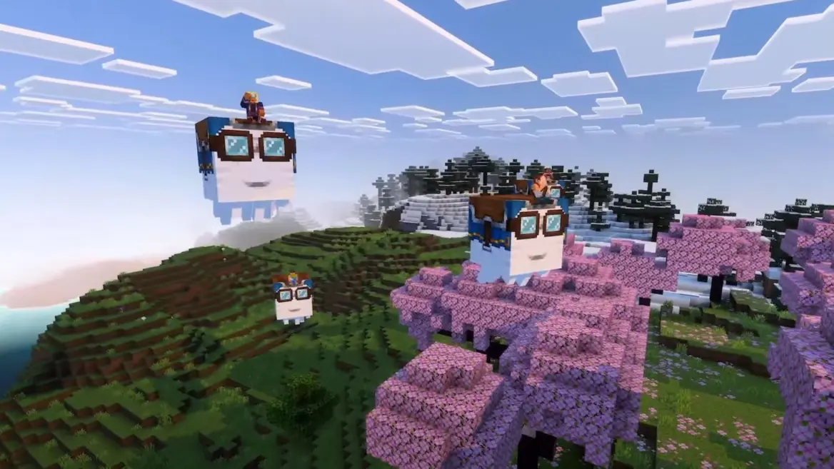 Faster Happy Ghast Addon - Мод Быстрый Счастливый Гаст