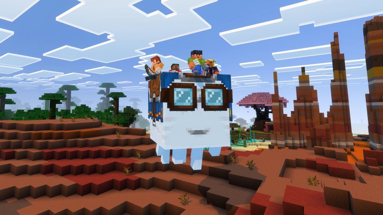Faster Happy Ghast Addon - Мод Быстрый Счастливый Гаст